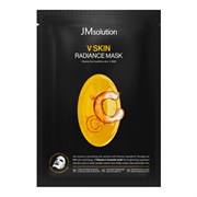 JMsolution Ревитализирующая тканевая маска для лица с антиоксидантами / V Skin Radiance Mask, 30 мл 24428-66107