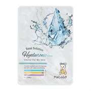 MeLoSo Тканевая маска для лица с гиалуроновой кислотой / Total Solution Hyaluronic Mask, 25 г 24706-72422
