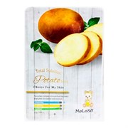 MeLoSo Тканевая маска для лица с экстрактом картофеля / Total Solution Potato Mask, 25 г 24709-72432