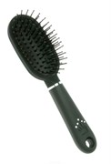 Dewal Beauty Щетка для волос массажная овальная мини / Шарм DBH2351, черный 3716-2776