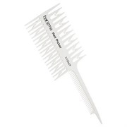 Harizma Расческа для мелирования / Hair Picker-2 h10649, нейлон, 22 см, белый 24327-65980