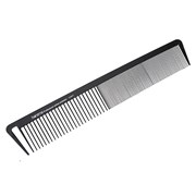 Harizma Расчёска для стрижки комбинированная h10657, карбон, 21,5 см, черный 23410-66152