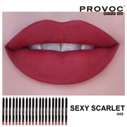Provoc Полуперманентный гелевый карандаш для, губ 7861-5314
