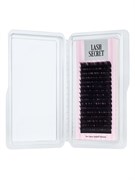 Lash Secret Ресницы для наращивания, одна длина, 16 линий, C/0,10 x 11 мм, чёрный 10522-73395