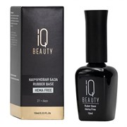 IQ Beauty Каучуковое базовое покрытие для гель-лака / Rubber Base Hema Free, 10 мл 21565-30407