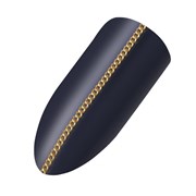 Nail Art Цепочка одинарное плетение, 95 см, золотистый 15049-15759