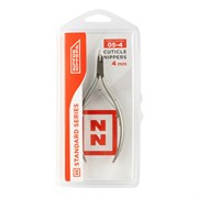 Nippon Nippers Кусачки маникюрные для кутикулы / Standard NN_NS-05-4, двойная пружина, ручная заточка, 4 мм 23827-65534