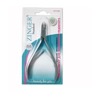 Zinger Кусачки маникюрные для кутикулы / Standard B002 FD LJ-2spr, двойная пружина, серебристый матовый 2522-66265