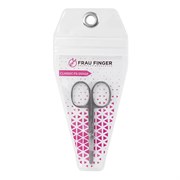 Frau Finger Ножницы для ногтей детские изогнутые / Classic FS-2105SP, глянцевые, ручная заточка, 9 см 20689-64348