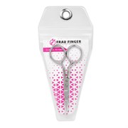 Frau Finger Ножницы маникюрные для ногтей изогнутые / Classic FS-106SP, глянцевые, ручная заточка, 9 см 20674-65713