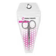 Frau Finger Ножницы маникюрные для кутикулы изогнутые / Classic FS-118SP, глянцевые, ручная заточка, 10 см 20680-65729