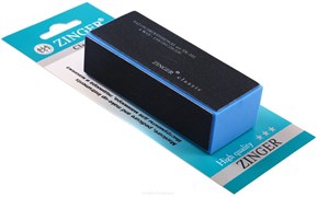 Zinger Бафик для шлифовки ногтей 4-х сторонний / Classic EK-102, 150/180/220/320 грит, черно-синий 1696-64833