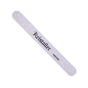 Kristaller Пилка для ногтей прямая 1009, 180/240 грит, серый 14408-15048
