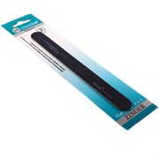 Zinger Пилка-наждак для ногтей прямая тонкая / Classic SLE-327-A, 150/240 грит, черный 2398-72846