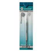 Zinger Шабер для маникюра двусторонний / Classic ME40 S, серебристый,12 см 125-72895