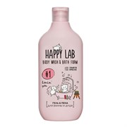 Happy Lab Гель-пена для ванны и душа / Lovin' you, 500 мл 21194-30019