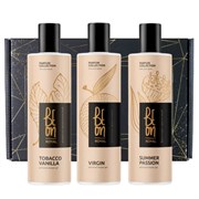 BeOn Подарочный набор парфюрованных гелей для душа №21 / Royal 3 Tobacco Vanilla, Summer Passion, Virgin, 260 мл x 3 21747-33755