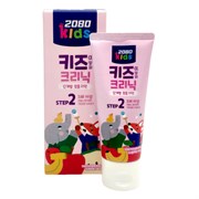 Dental Clinic 2080 Зубная паста для детей со вкусом клубники / Kids 2 Step Strawberry Scented Kongsooni Toothpaste (3-5 лет), 80 г 22689-63772