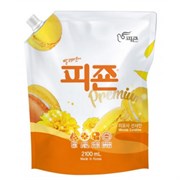PIGEON Кондиционер для белья с ароматом мимозы / Corporation Regular Fabric Softener Yellow, 2100 мл 20712-29254