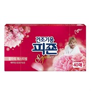 PIGEON Кондиционер-салфетки для использовании в сушильной машине / Rich Perfume Dryer Sheet Flower Festival, 40 листов 20737-29279