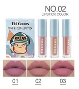 FIT Colors блеск для губ тинт плампер комплект 3 шт тип 1 КР245613-256137