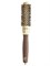 Olivia Garden Термобрашинг для укладки волос / Expert Blowout Shine Wavy Bristles Gold & Brown, 25 мм, коричневый 23434-66158 - фото 14784205